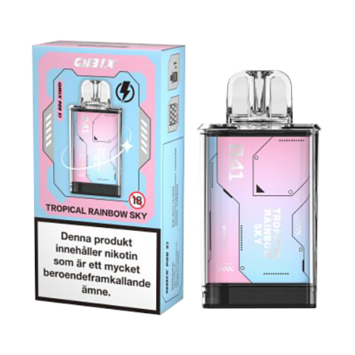 QBIX Pod Tropical Rainbow Sky