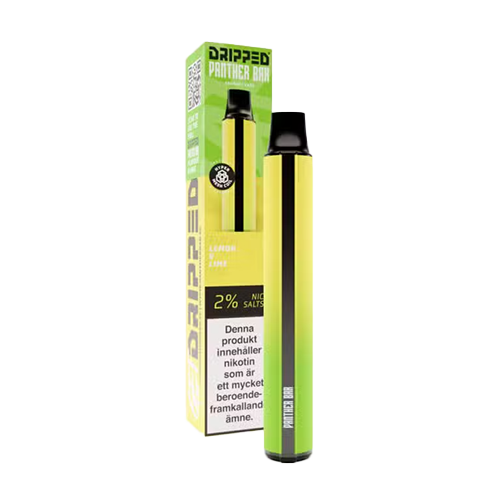 Dripped Panther Bar Lemon & Lime