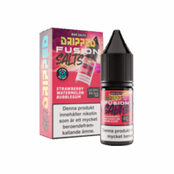Dripped Fusion Salts Strawberry Watermelon Bubblegum