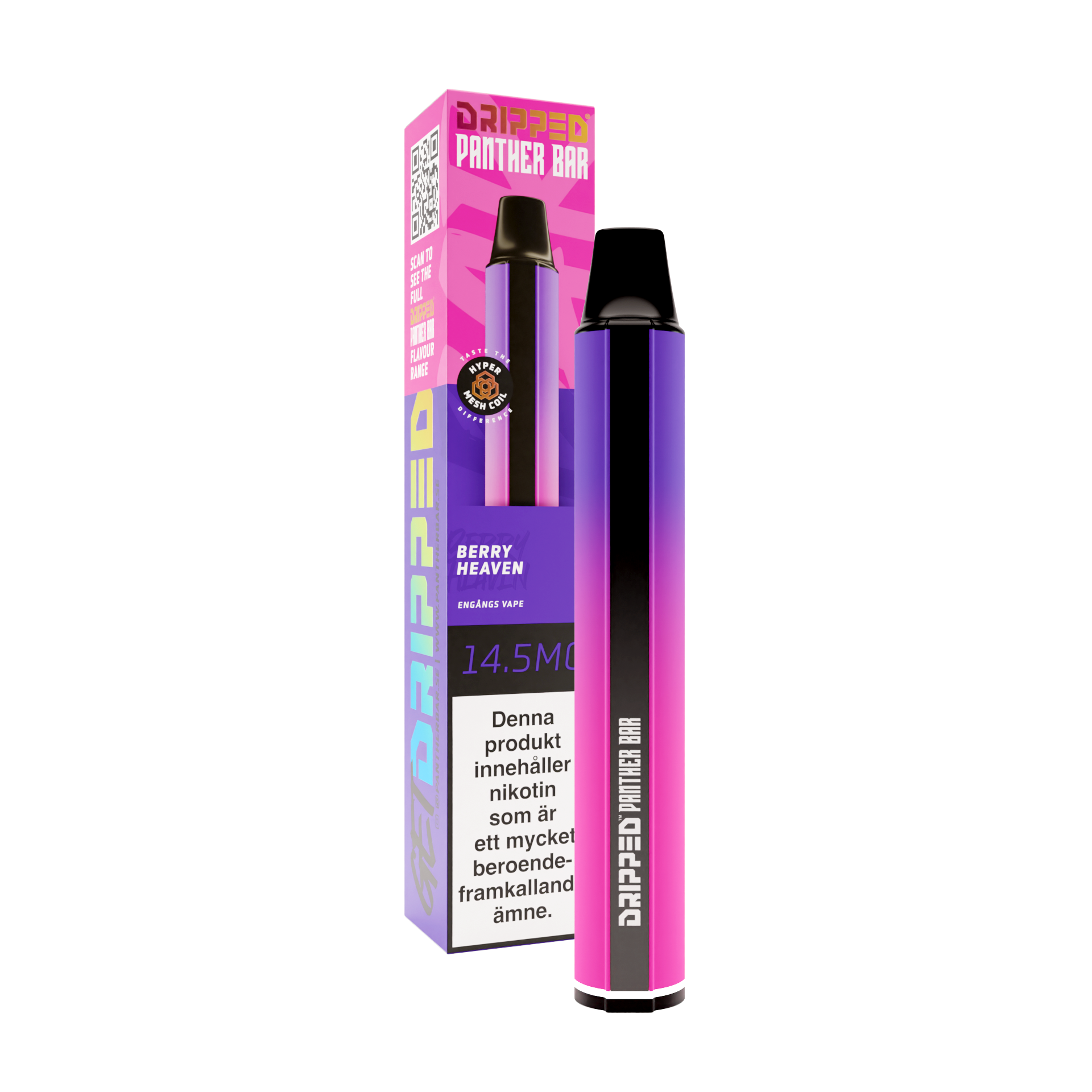 Dripped Panther Bar Berry Heaven