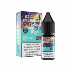 Dripped Fusion Salts Blue Raspberry Ice