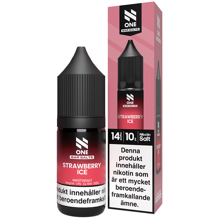 N One Salts Strawberry Ice