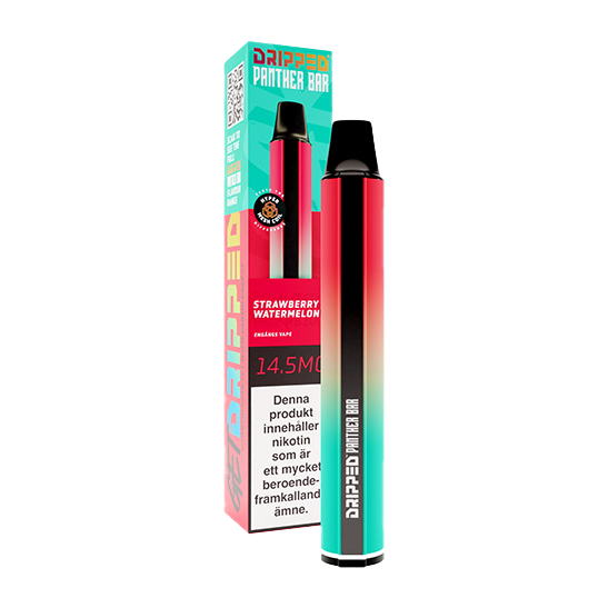 Dripped Panther Bar Strawberry Watermelon