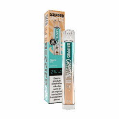 Dripped Crystal Bar Peach Ice