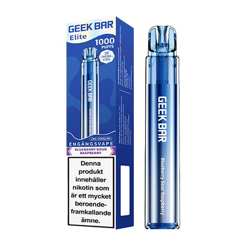 GEEK BAR Elite 1000 Blueberry Sour Raspberry