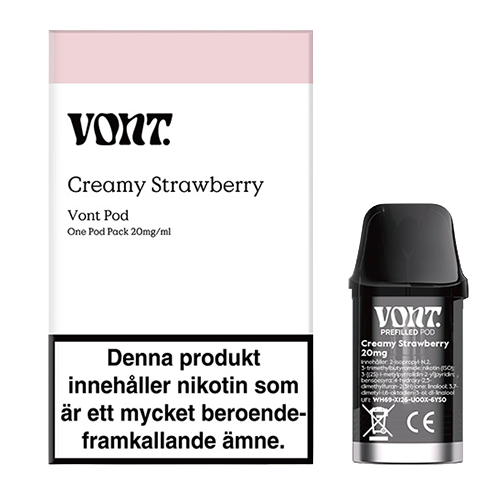 Vont Pod Creamy Strawberry