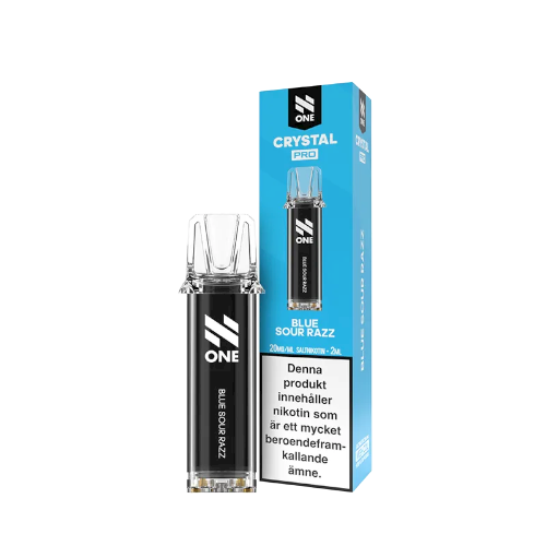 N One Crystal Pro Pod Blue Sour Razz