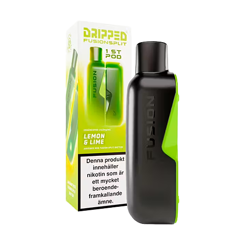 Dripped Fusion Split Pod Lemon & Lime