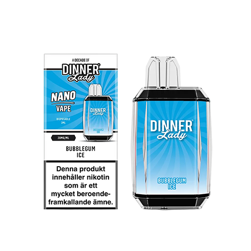 Dinner Lady Nano Mesh Bubblegum Ice
