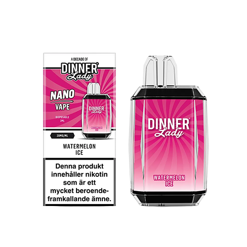 Dinner Lady Nano Mesh Watermelon Ice