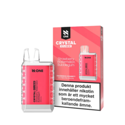N One Crystal Cube Strawberry Watermelon Bubblegum