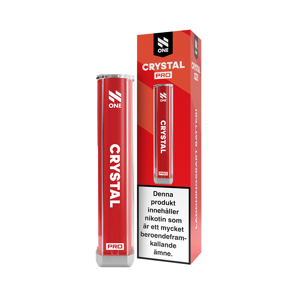N One Crystal Pro Battery Red